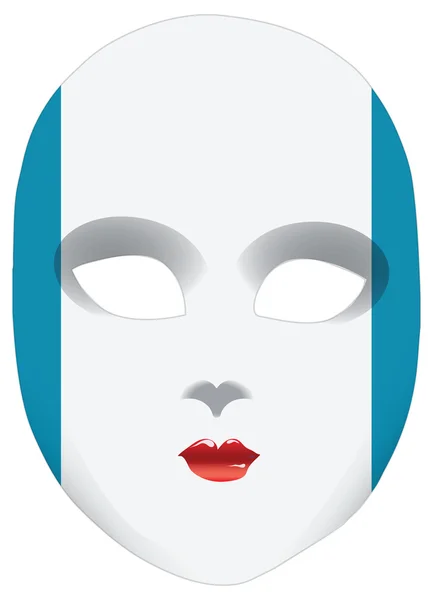 Masque Guatemala — Image vectorielle