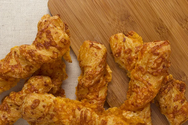 Palitos de queijo cheddar — Fotografia de Stock