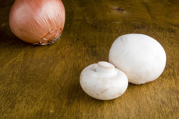 Agaricus - Les champignons sont utilisés comme ingrédient — Photo