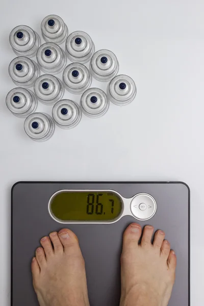 Latas médicas para massagem a vácuo — Fotografia de Stock