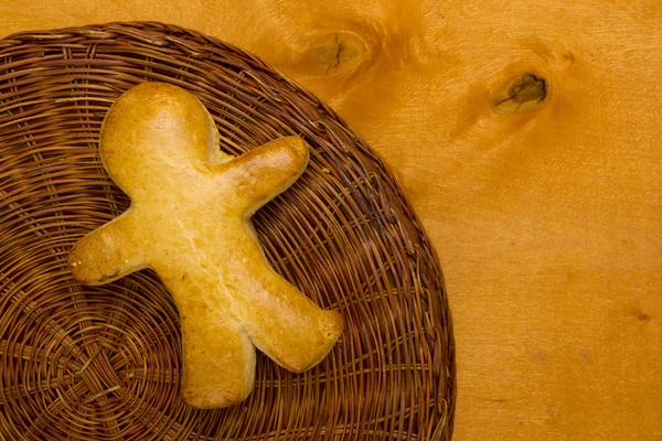 Galletas en forma de hombre —  Fotos de Stock