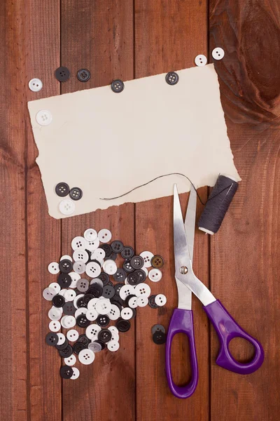 Conjunto de botões para o reparo — Fotografia de Stock