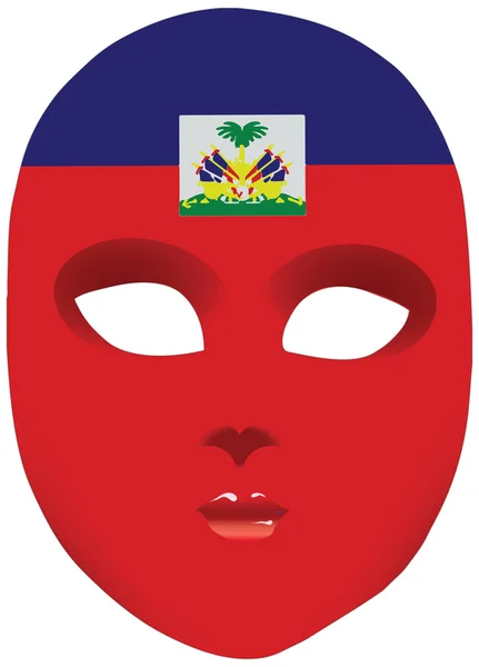 Haiti mask — Stock Vector