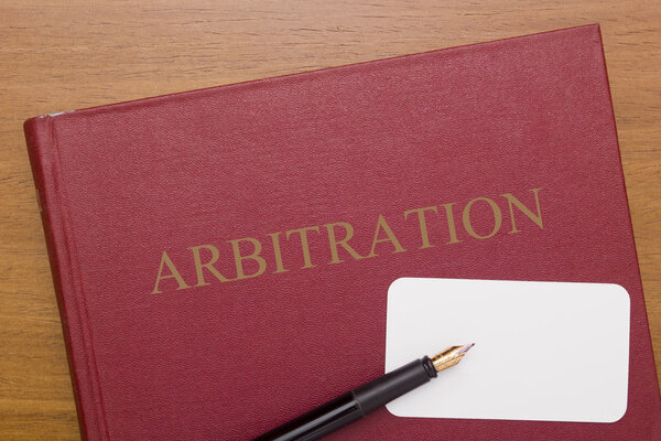 Código de Arbitraje — Foto de Stock