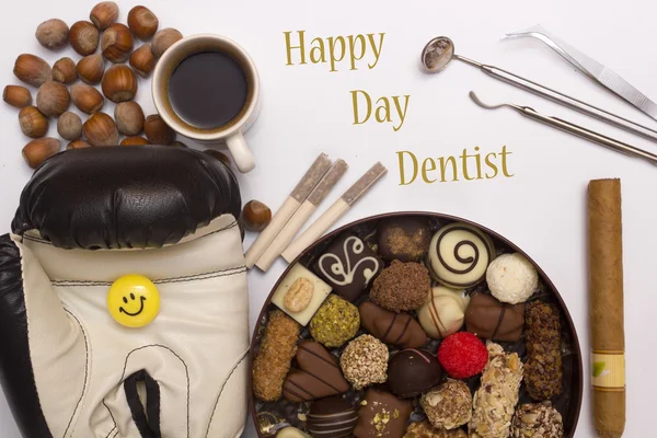 Happy Day Dentist — Stock Photo, Image