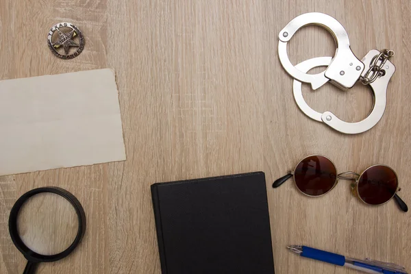 Desk officer voor de politie — Stockfoto