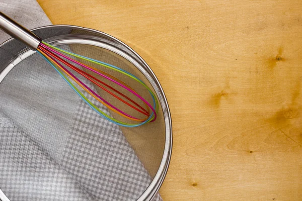 Sieve for flour — Stock Photo, Image