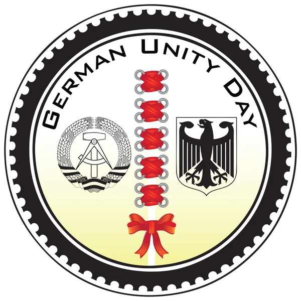 German Unity Day — Stock Vector