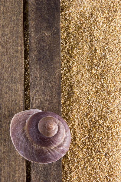 Bakgrund med sandstrand — Stockfoto