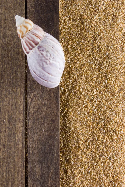 Bakgrund med sandstrand — Stockfoto