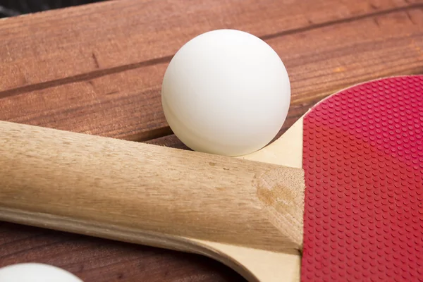 Bola para ténis de mesa — Fotografia de Stock