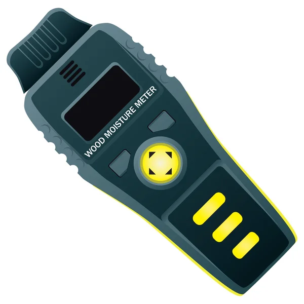 Hout vochtmeter — Stockvector