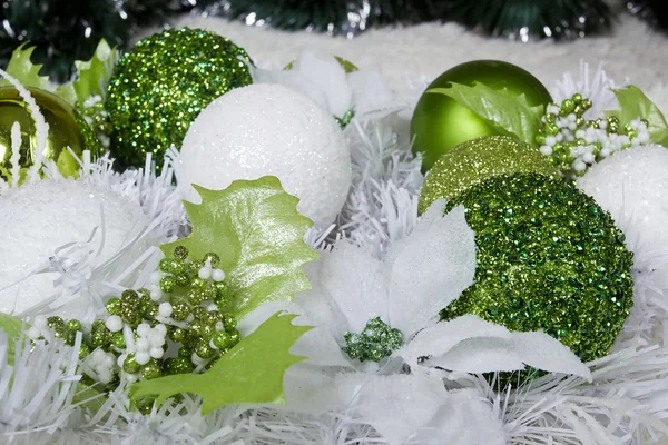 Conjunto de bolas de Natal — Fotografia de Stock