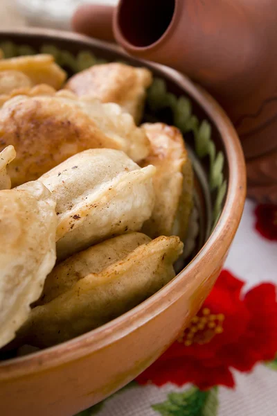 Pierogi comida nacional popular na Polônia — Fotografia de Stock