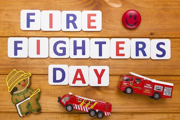 消防士の 1 日 — ストック写真