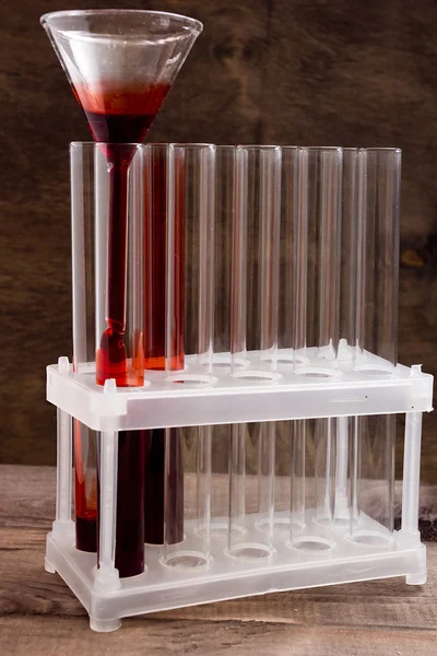 Tubes of blood — Stock Photo, Image