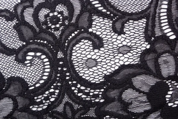 Lacy black cloth — Stock Photo, Image