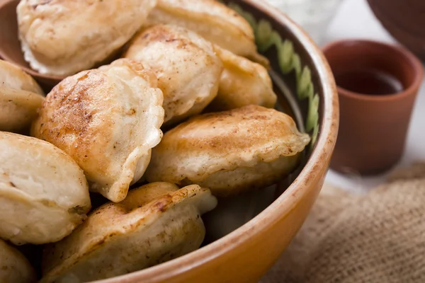 Pierogi comida nacional popular na Polônia — Fotografia de Stock