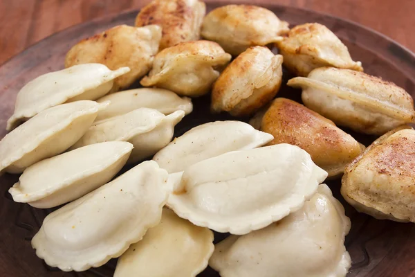 Dumplings with various fillings — Stock Photo, Image