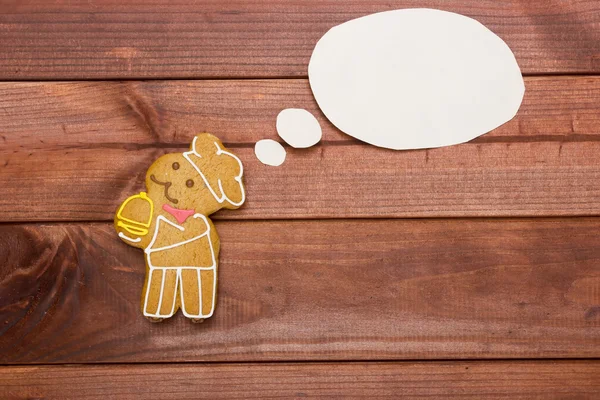 Cookies in the shape of man — Stock Photo, Image