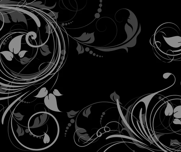 Fondo floral abstracto — Vector de stock