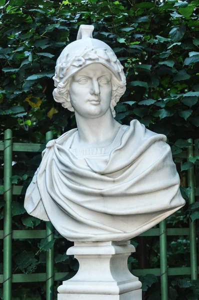 Estatua de Alejandro Magno en el Jardín de Verano, San Petersburgo — Foto de Stock