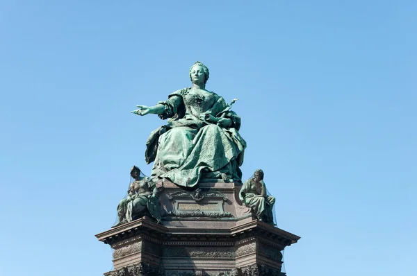 Estátua Imperatriz Austríaca Maria Teresa Walburga Amalia Christina 1717 1780 — Fotografia de Stock