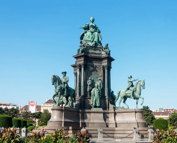Monument Austrian Empress Maria Theresa 1717 1780 Center Vienna Maria — Stock fotografie