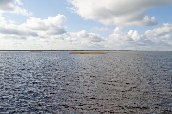 Blu acqua paesaggio marino sfondo — Foto Stock