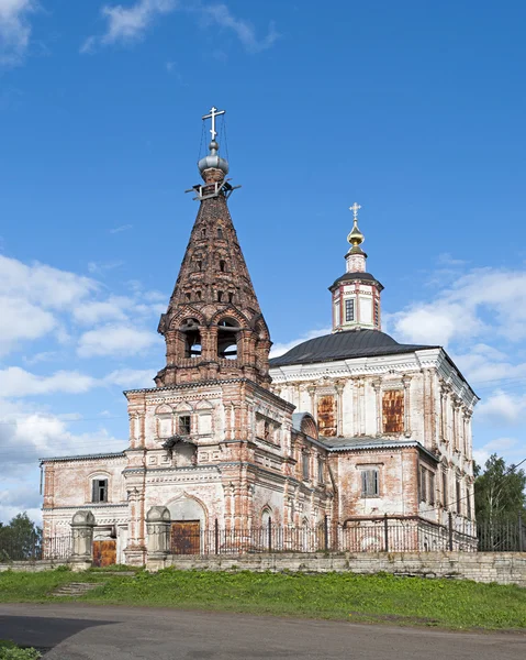 Спасо-бытовая церковь в Сольвычегодске — стоковое фото