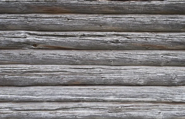 텍스처는 로그 벽에 오래 된 풍 화 — 스톡 사진