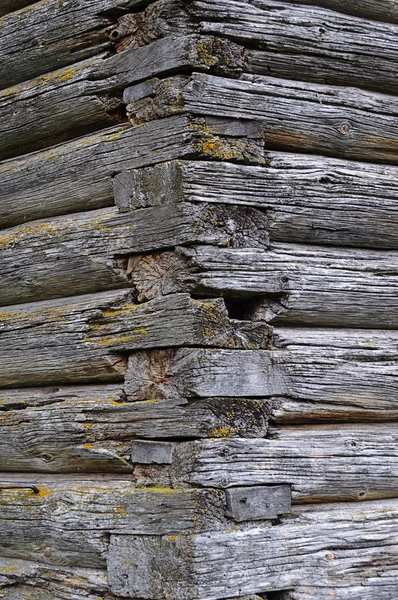 Joints of old log church — Stock Photo, Image
