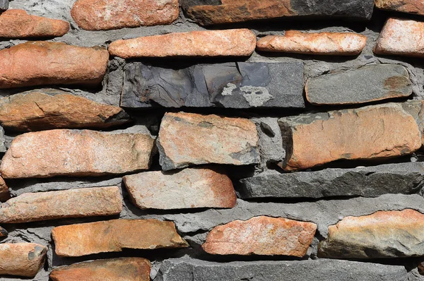 Ruwe stenen muur — Stockfoto