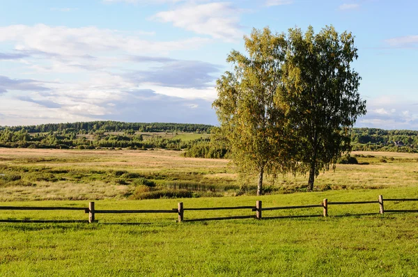 Krajobraz górzysty kraj w jesieni Obrazek Stockowy