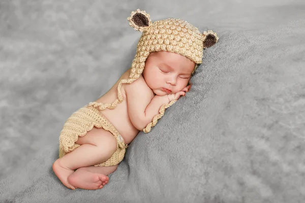 Peaceful sleep of a newborn baby — Stock Photo, Image