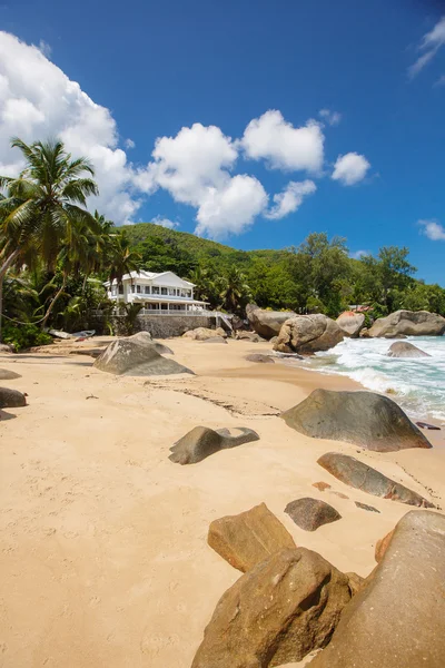 Playa tropical virgen en Sri Lanka . — Foto de Stock
