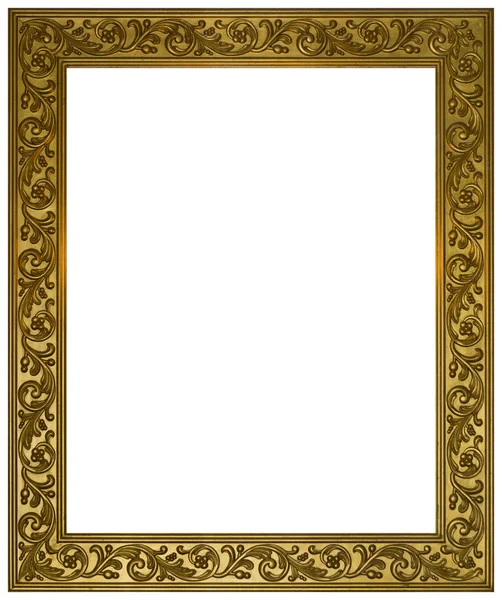 Quadro dourado — Fotografia de Stock