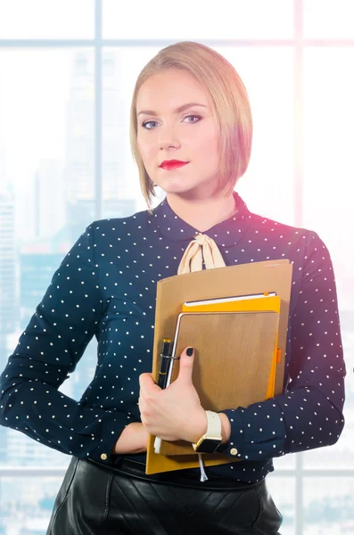 Retrato de mujer de negocios — Foto de Stock