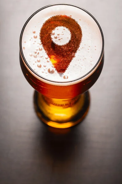 Cerveza de cerveza en la mesa —  Fotos de Stock