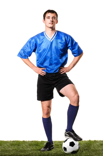 Calcio o calciatore — Foto Stock