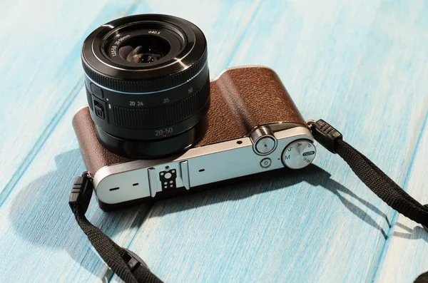 Retro-stijl camera — Stockfoto