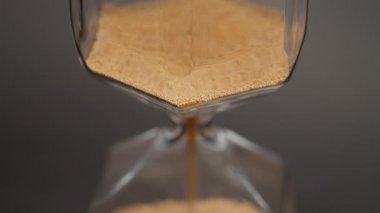 Kum saati yakın çekim