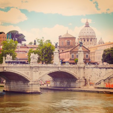 Ponte principe amedeo ve st. peters Bazilikası