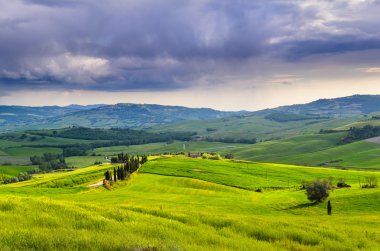 Tuscany manzara, Toscana, Italy
