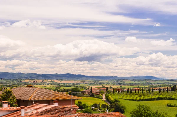Tuscany manzara, Toscana, Italy — Stok fotoğraf