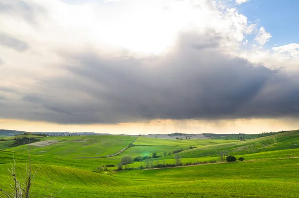 Vista paisagem da Toscana, Itália — Fotografia de Stock