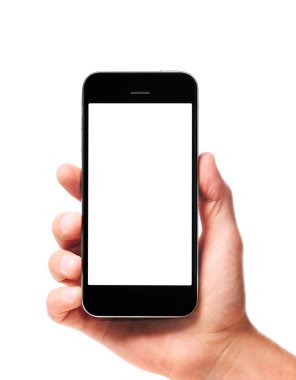 elinde modern smartphone