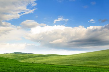 Manzaralı Toskana, İtalya