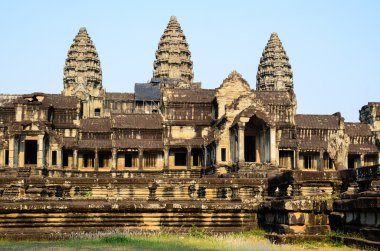 Angkor temple complex clipart