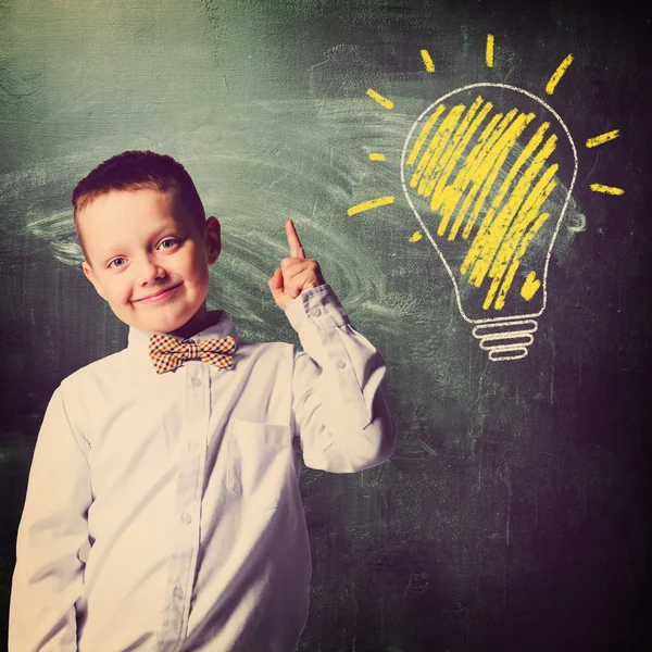 Ragazzo della scuola — Foto Stock